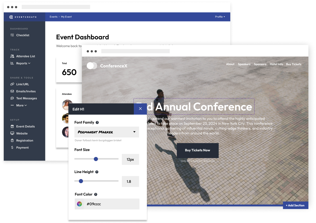 Powerful Event Registration Software