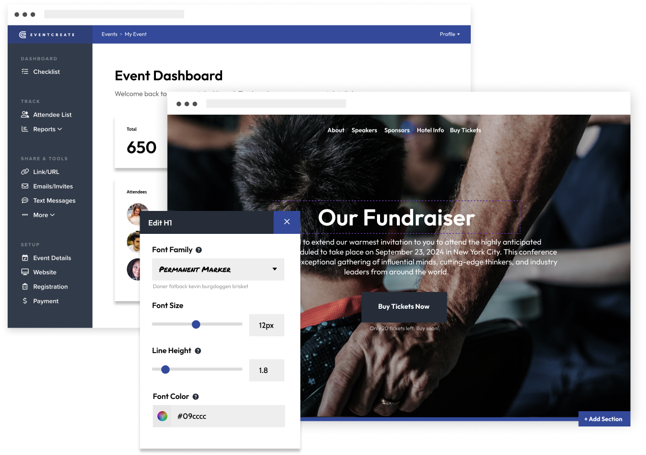 Powerful Event Registration Software