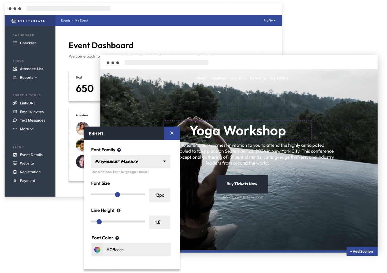 Powerful Event Registration Software