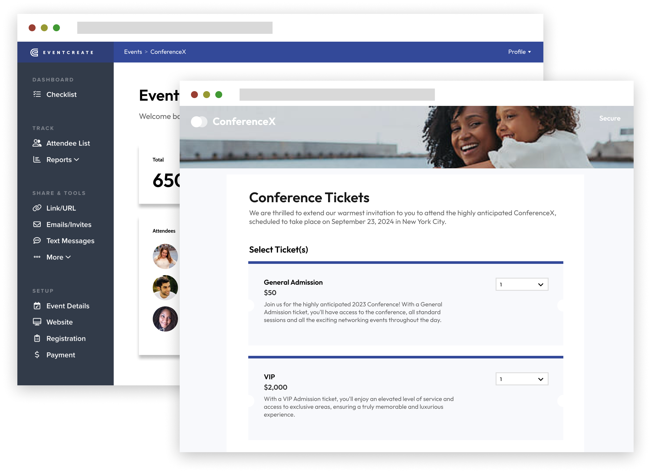 Powerful Event Registration Software